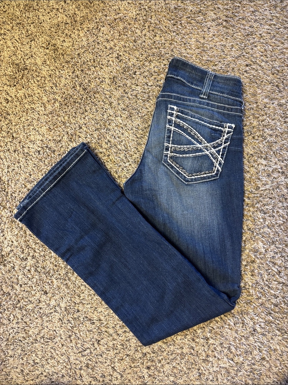 Ariat dark wash jeans - Picture 3 of 4